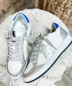 Shu Shop Rosalia Star Sneaker- Silver