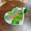 Texas Bling Palm Leaf Mom Beaded Pouch Bags