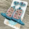 Texas Bling Jolene Beaded Boots Earring