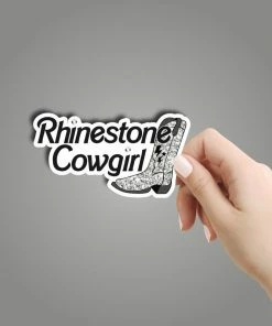Texas Bling Stickers Rhinestone Cowgirl Sticker