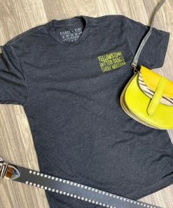 Next Level Graphic Tees Distressed Yellowstone