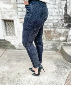 Kancan Denim Jada Black Ankle Skinny Jeans