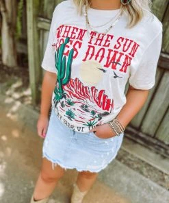Pierce + Pine Sun Goes Down Graphic Tees
