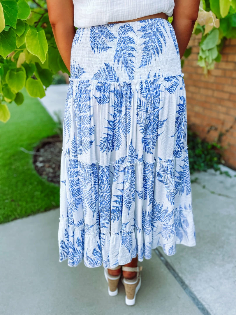 Ee:some Rylie Tropical Tiered Maxi Skirt Take Me Away: Resort Edition 3 Ee:some Rylie Tropical Tiered Maxi Skirt Take Me Away: Resort Edition