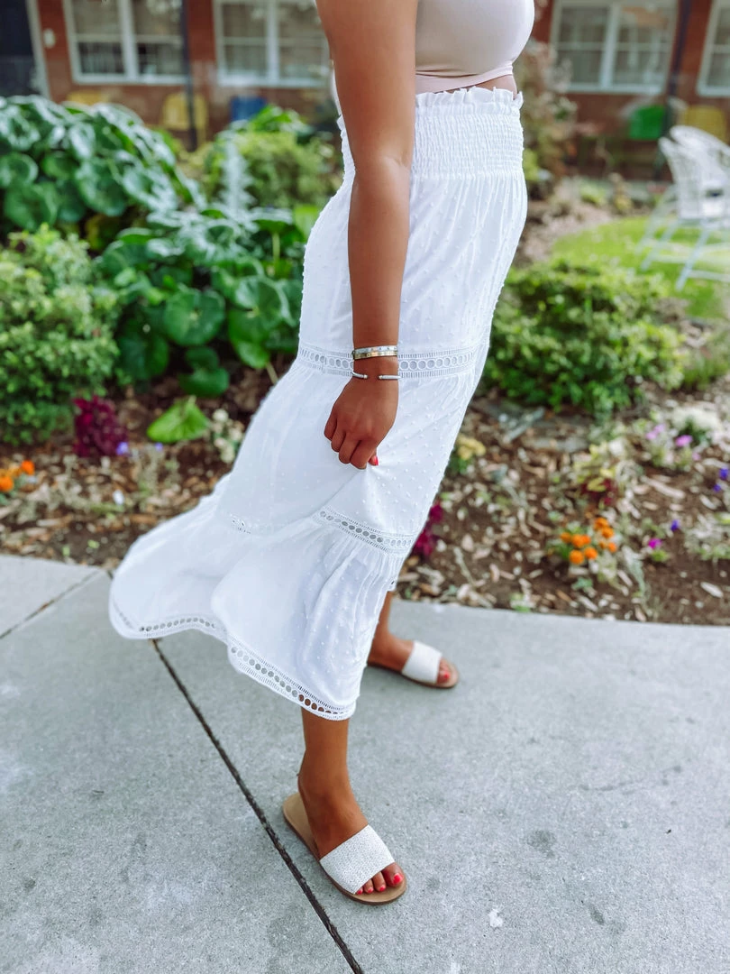 Ee:some Hattie Smocked Eyelet Maxi Skirt 3 Ee:some Hattie Smocked Eyelet Maxi Skirt