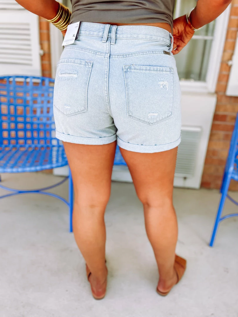 Kancan Shelley High Rise Repaired Mom Shorts 4 Kancan Shelley High Rise Repaired Mom Shorts