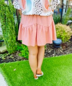 Entro Lizzie Drawstring Mini Skirt Bottoms