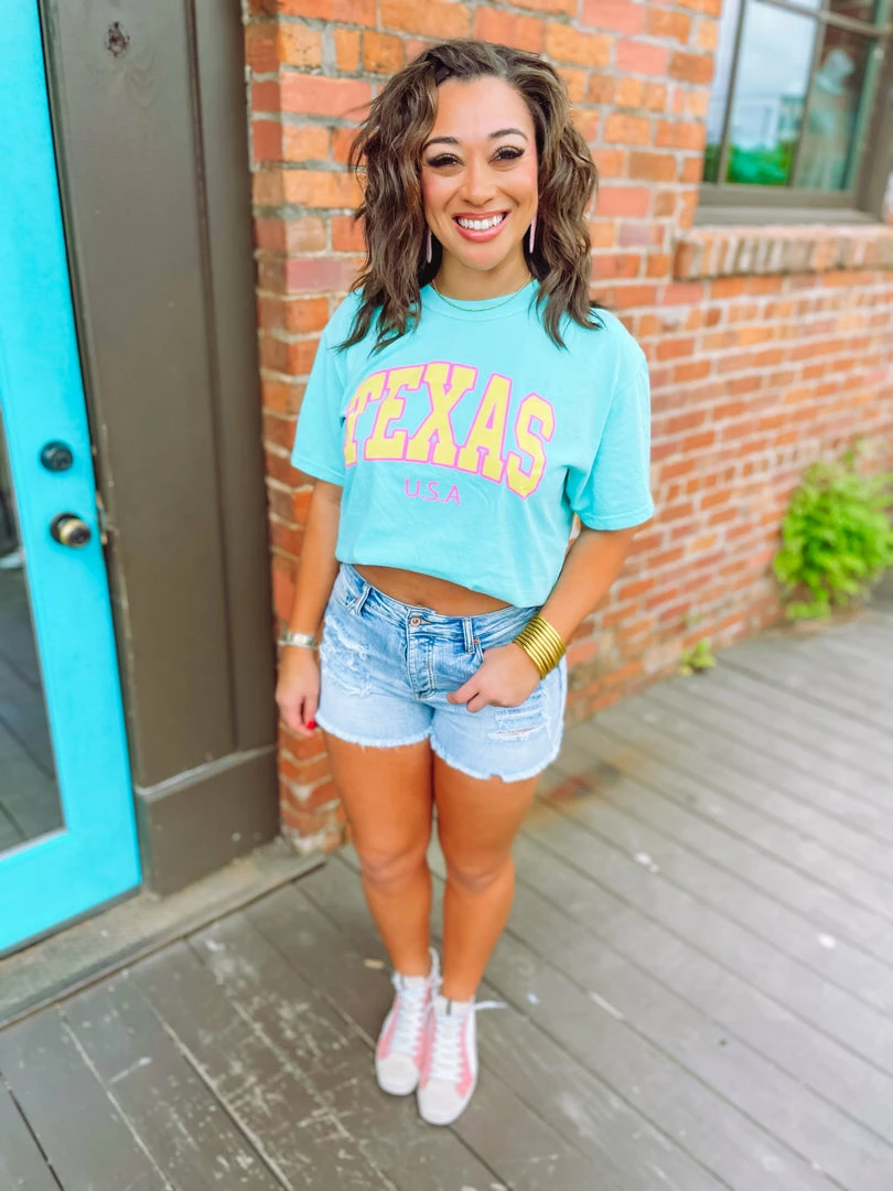 G Ink Texas Chalky Mint Graphic Tees 3 G Ink Texas Chalky Mint Graphic Tees