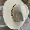 Texas Bling Hats Koda Chunky Chain Detail Felt Hat- Beige