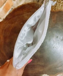 Texas Bling Blondie Beaded Pouch Bags