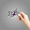 Texas Bling SFASU Lightning Sticker