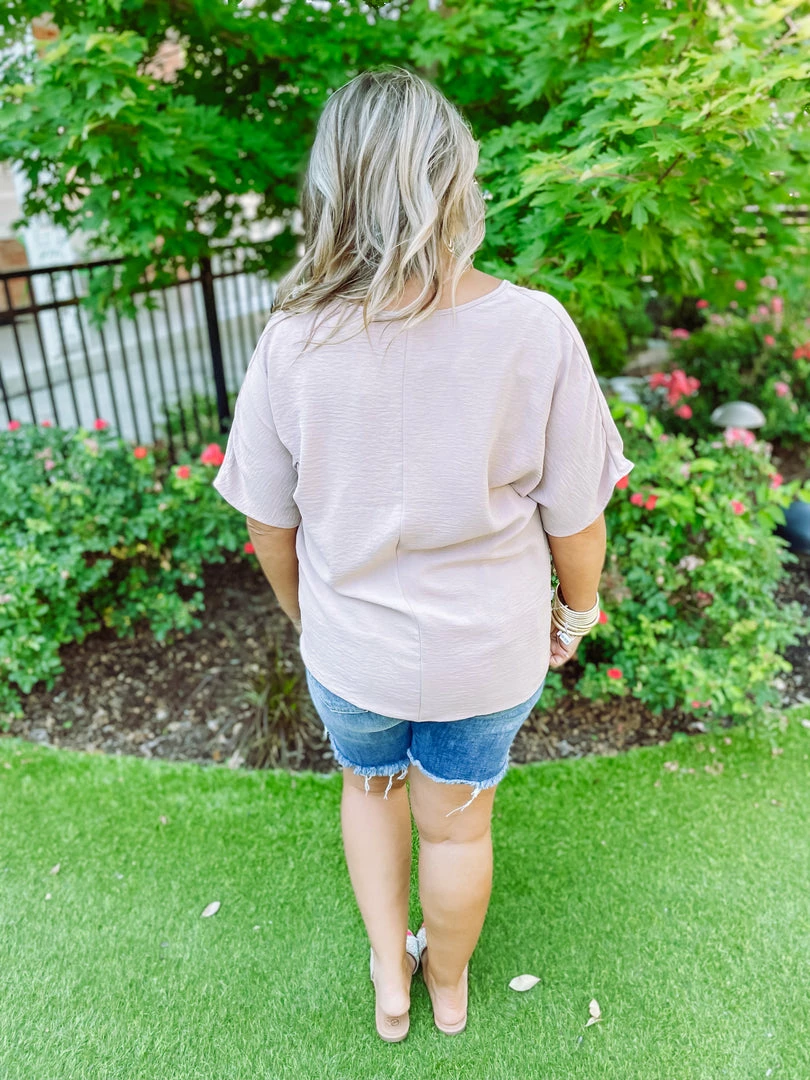 Entro Melody Solid V Neck Top 5 Entro Melody Solid V Neck Top