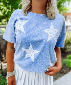 Bibi Eloise Vintage Star Print Top