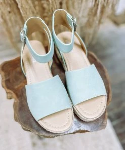 Fortune Dynamic Shoes Topic Platform Sandals- Dark Mint