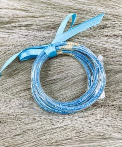 Texas Bling Haley Bangle Bracelet- Turquoise