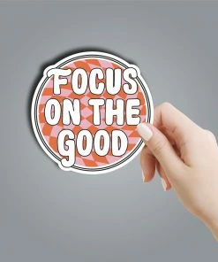 Texas Bling Stickers Focus On The Good Sticker