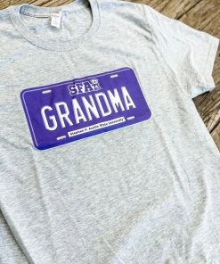 G Ink License Plate SFA Grandma