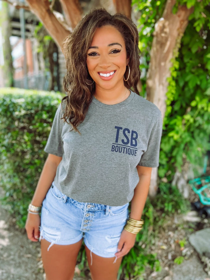 G Ink Graphic Tees TSB R&J-Grey/Navy 4 G Ink Graphic Tees TSB R&J-Grey/Navy