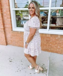 Hayden Teagan Floral Tie Front Smocked Dress Plus 8 Hayden Teagan Floral Tie Front Smocked Dress Plus