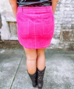 Wild Lilac Bottoms Sienna Corduroy Mini Skirt 8 Wild Lilac Bottoms Sienna Corduroy Mini Skirt