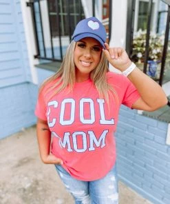 Pierce + Pine Cool Mom College Graphic Tees