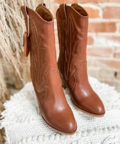Mia Raylyn Boot- Brown Shoes