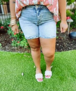 Special A Vanessa Mid Rise Boyfriend Shorts