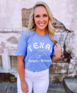 G Ink Graphic Tees Texas Born And Raised