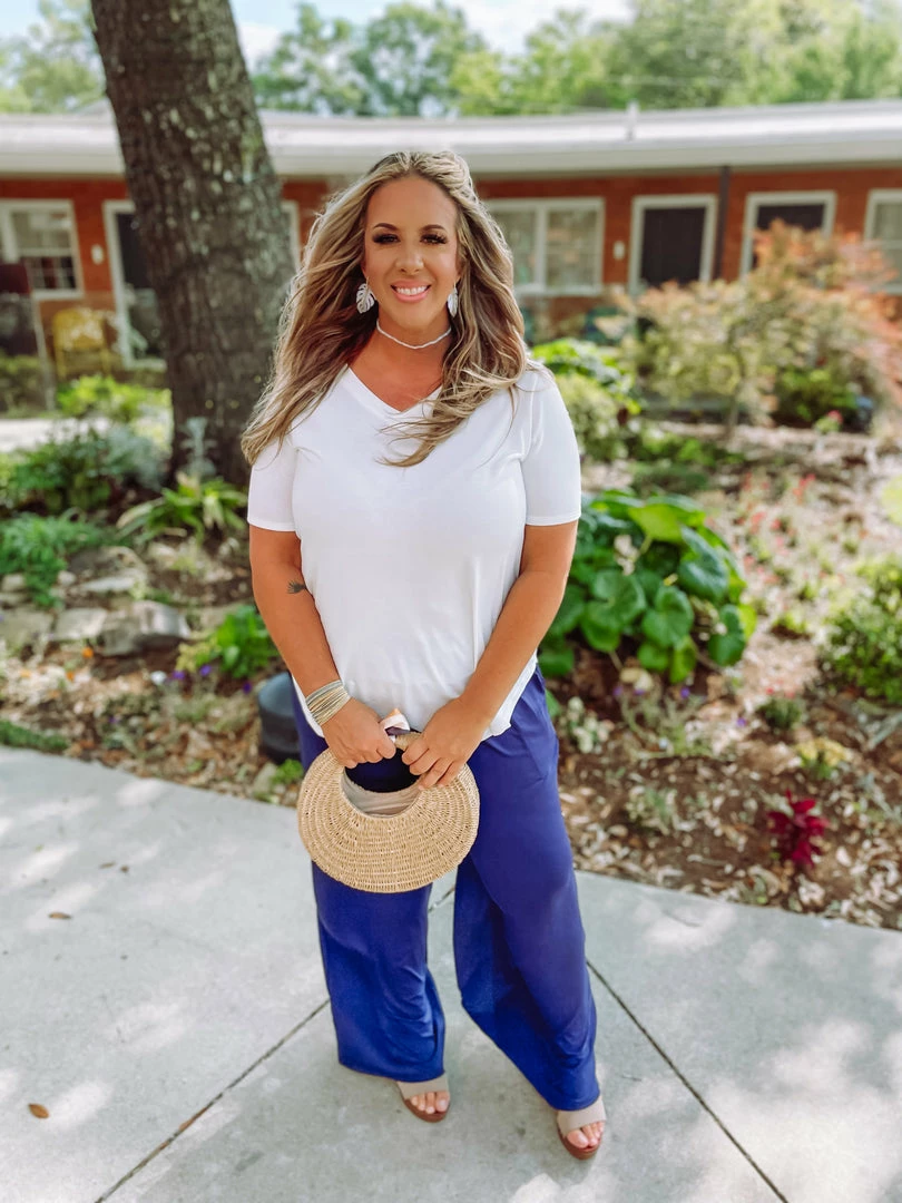 Zenana Premium Jana Flowy V Neck Round Hem Top- Ivory Take Me Away: Resort Edition 2 Zenana Premium Jana Flowy V Neck Round Hem Top- Ivory Take Me Away: Resort Edition