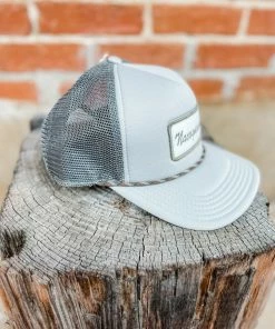 Texas Bling Nacogdoches Laguna Trucker Cap- Grey