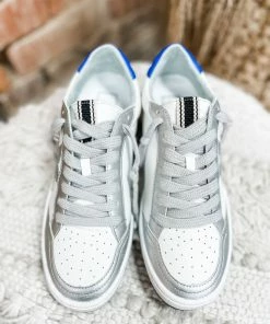 Shu Shop Rosalia Star Sneaker- Silver