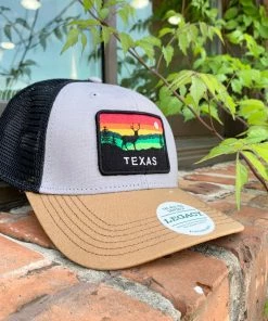 Texas Bling Texas Horizon Hat- Grey/Caramel/Black Hats