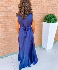 Wanna B Annie Tie Back Maxi Dress 11 Wanna B Annie Tie Back Maxi Dress