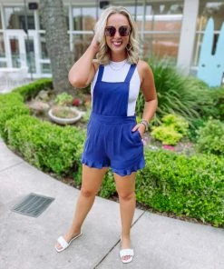 &MERCI Rompers & Jumpsuits Shania Ruffle Hem Romper