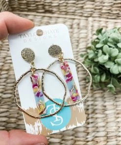 Texas Bling Jewelry Amy Light Multi Hoops