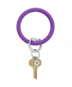 Texas Bling Deep Purple Signature Key Ring