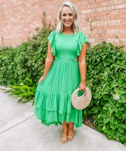 Flying Tomato Joann Hi-Low Side Cut Out Dress Dresses