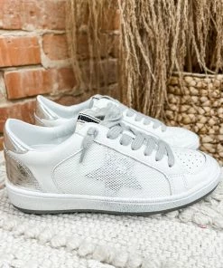 Shu Shop Regina Star Sneaker- Silver