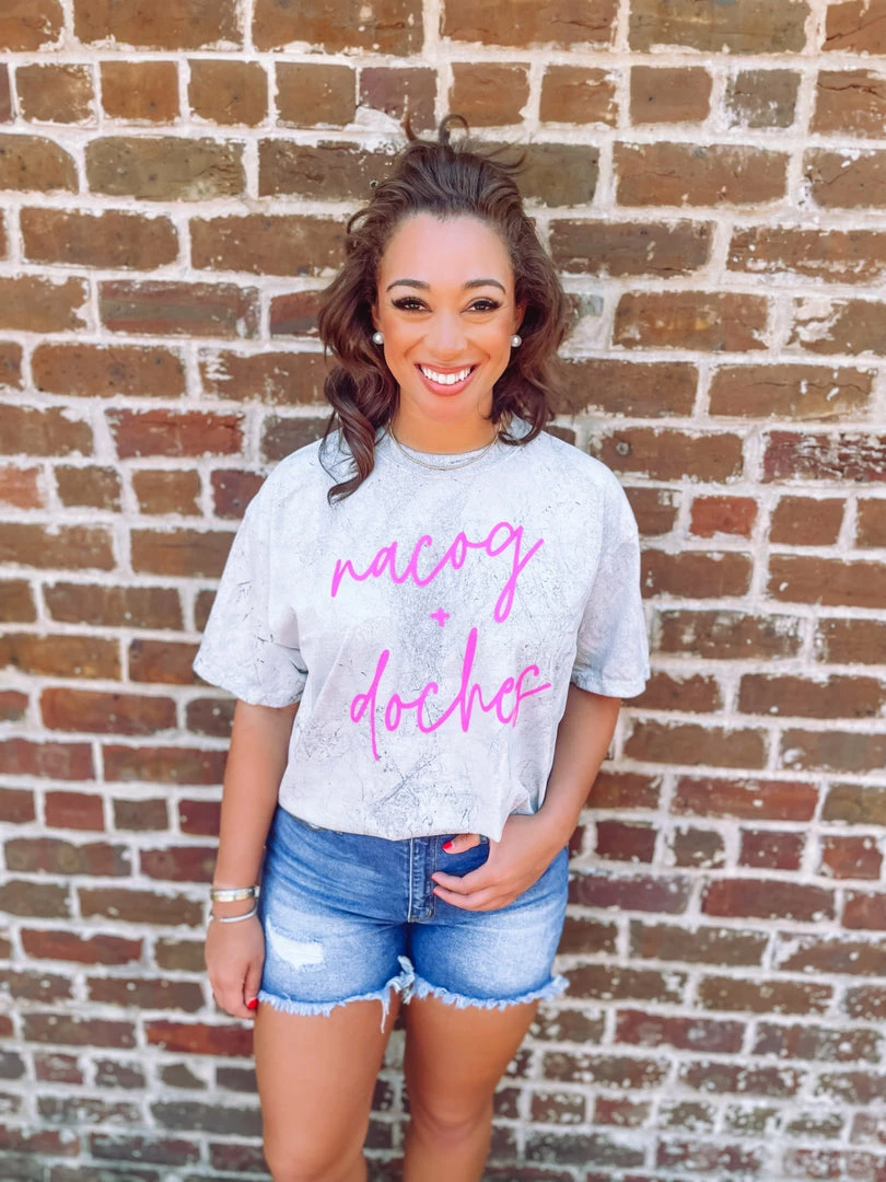 G Ink Graphic Tees Nacog+doches- Grey 1 G Ink Graphic Tees Nacog+doches- Grey