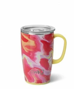 Texas Bling Pink Lemonade Travel Mug 18oz Gifts