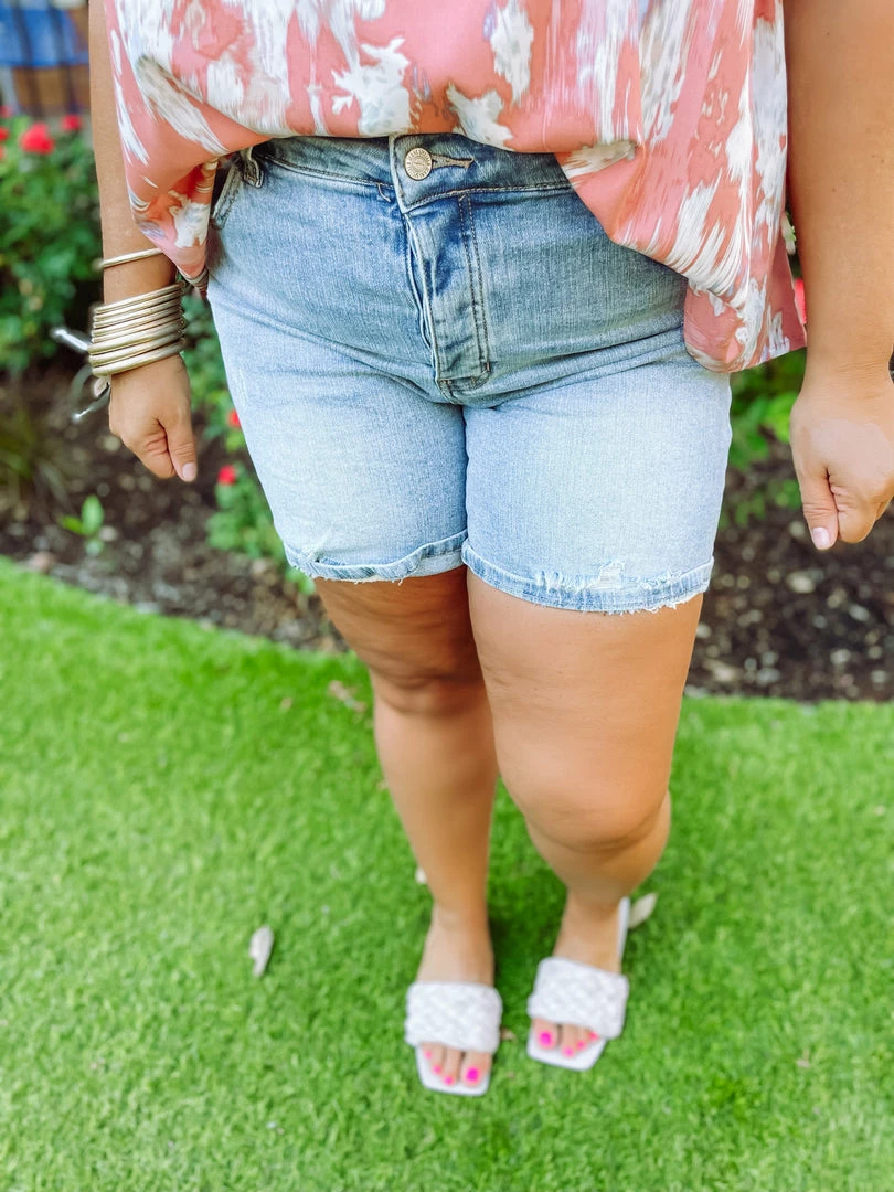 Special A Vanessa Mid Rise Boyfriend Shorts 2 Special A Vanessa Mid Rise Boyfriend Shorts