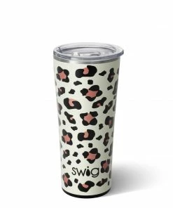 Texas Bling Printed Tumbler 22oz - Luxy Leopard