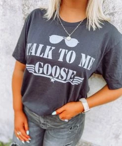 G Ink Talk To Me Goose- Black