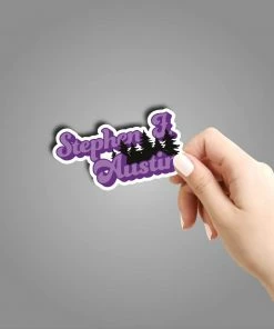 Texas Bling Stephen F. Austin Trees Sticker