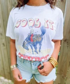 Pierce + Pine Cool It Cowboy Graphic Tees