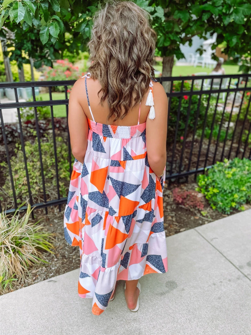 Entro Molly Geometric Maxi Dress Dresses 5 Entro Molly Geometric Maxi Dress Dresses