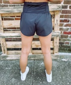 Love Tree Bottoms Sonia Fitted Athletic Shorts- Black 11 Love Tree Bottoms Sonia Fitted Athletic Shorts- Black