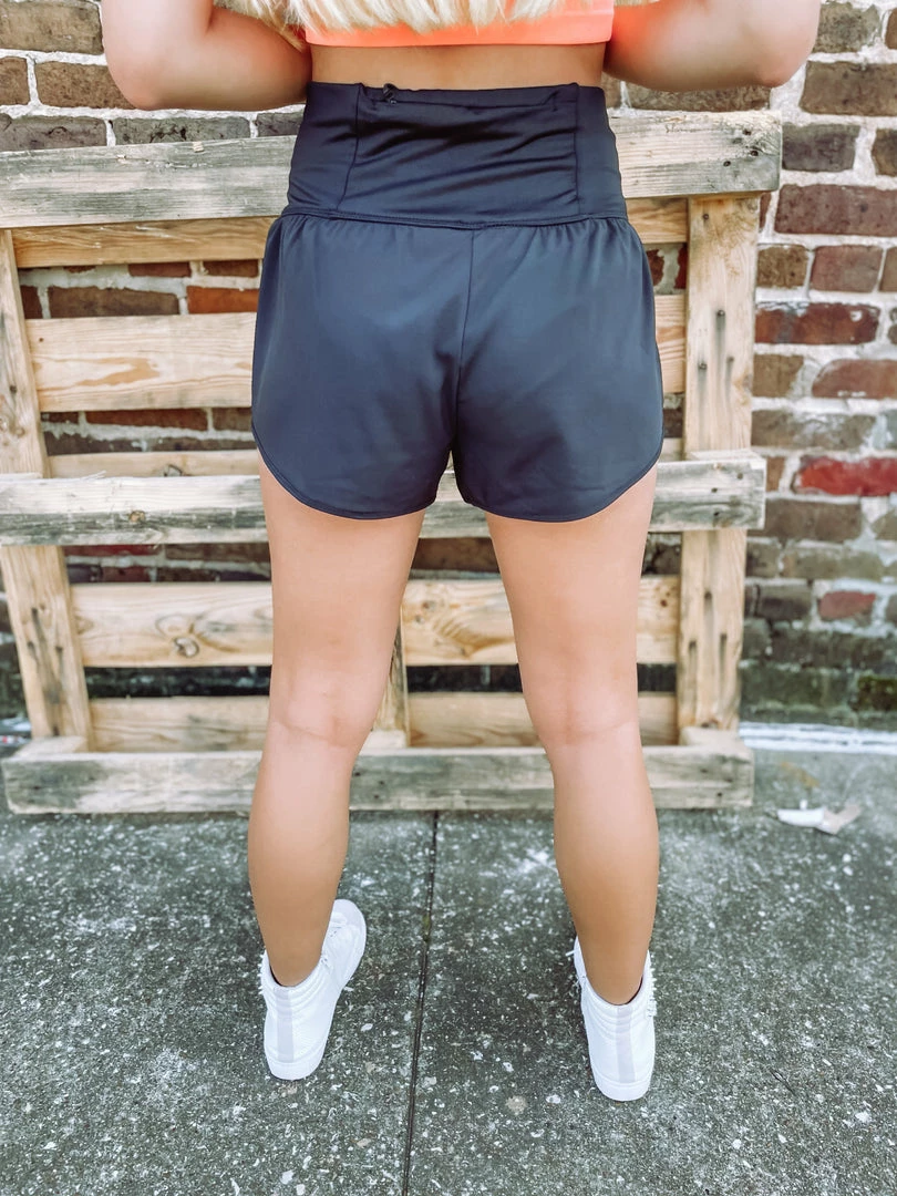 Love Tree Bottoms Sonia Fitted Athletic Shorts- Black 5 Love Tree Bottoms Sonia Fitted Athletic Shorts- Black