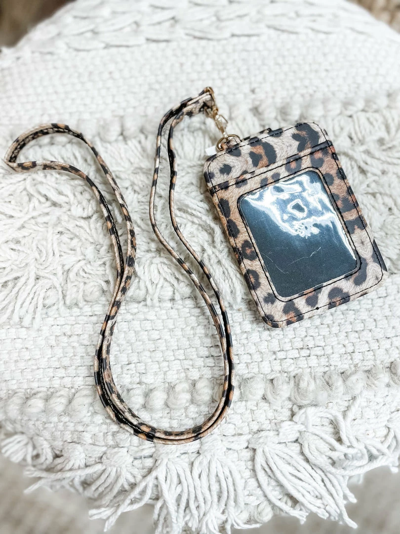 Texas Bling Julia ID Wallet- Leopard 2 Texas Bling Julia ID Wallet- Leopard