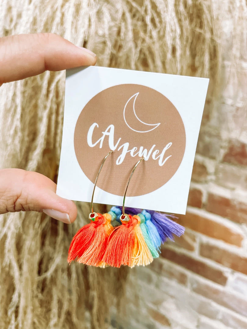 Texas Bling Jewelry Dream Dorothy Earrings- Multi 1 Texas Bling Jewelry Dream Dorothy Earrings- Multi